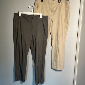 2 pair Worthington Dress pants size 14